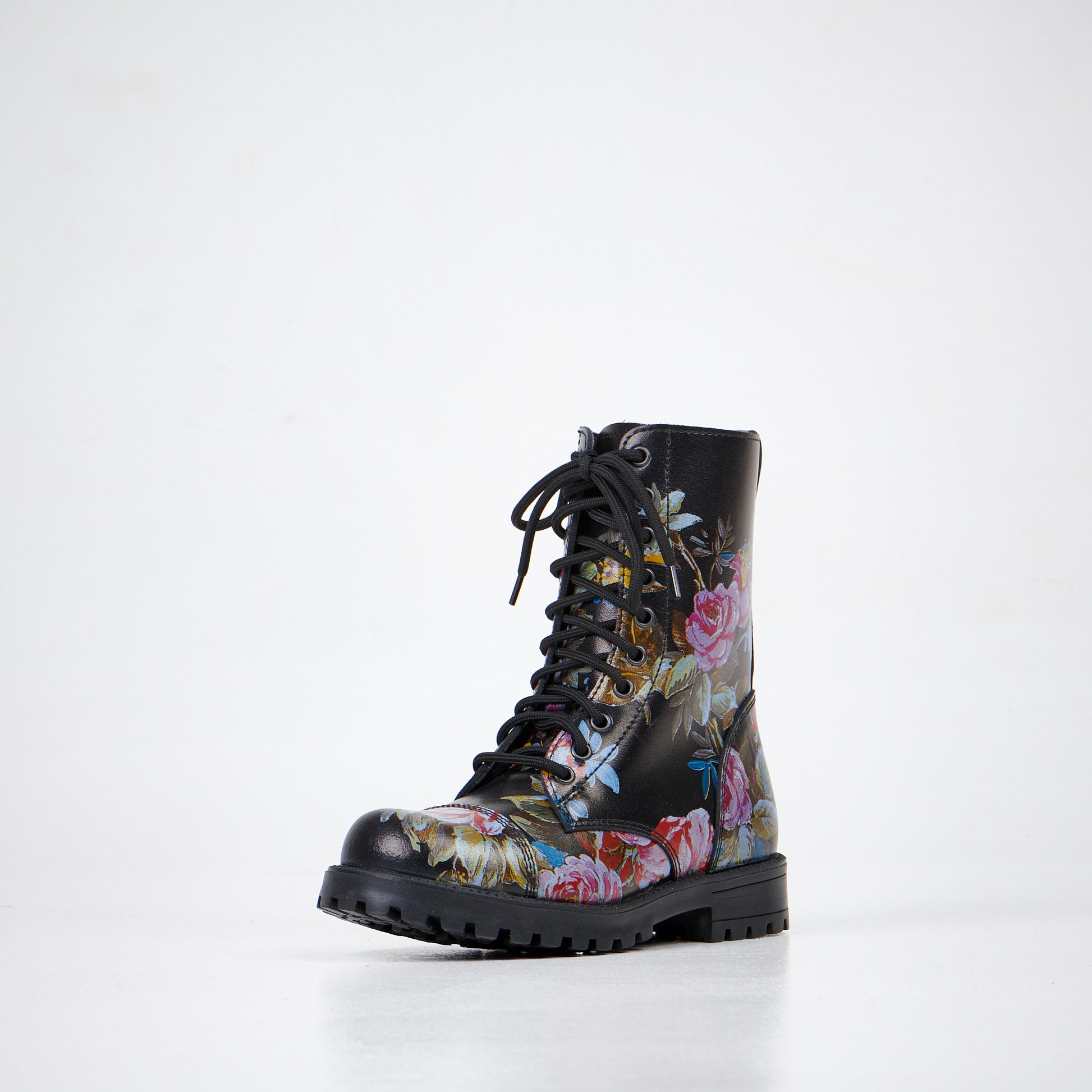 punk roses boots